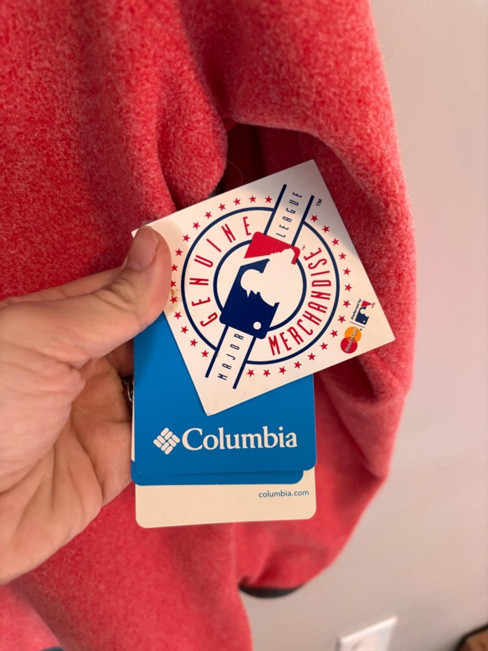 Columbia Boston Red Sox PFG Fleece Pullover - Picture 6 of 9